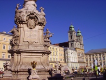 Der Hauptplatz von Linz